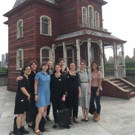 ECPN NYC Regional Liaison Visit to the Met Roof (Image Courtesy of Kasey Hamilton)