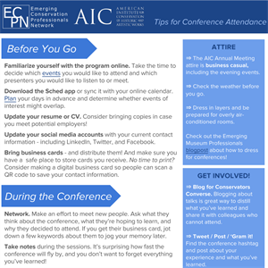 ECPN Conference Attendance Tips Sheet